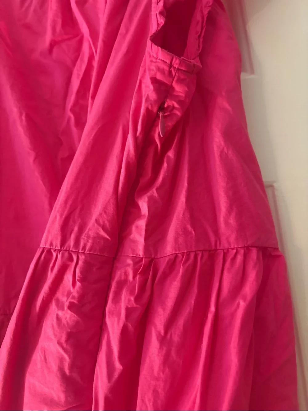 J.Crew Hot Pink tiered sleeveless Dress - Picture 13 of 13